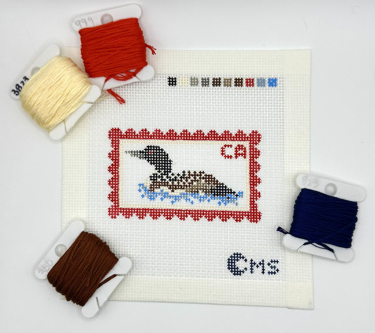 Canadian Loon Bird Stamp